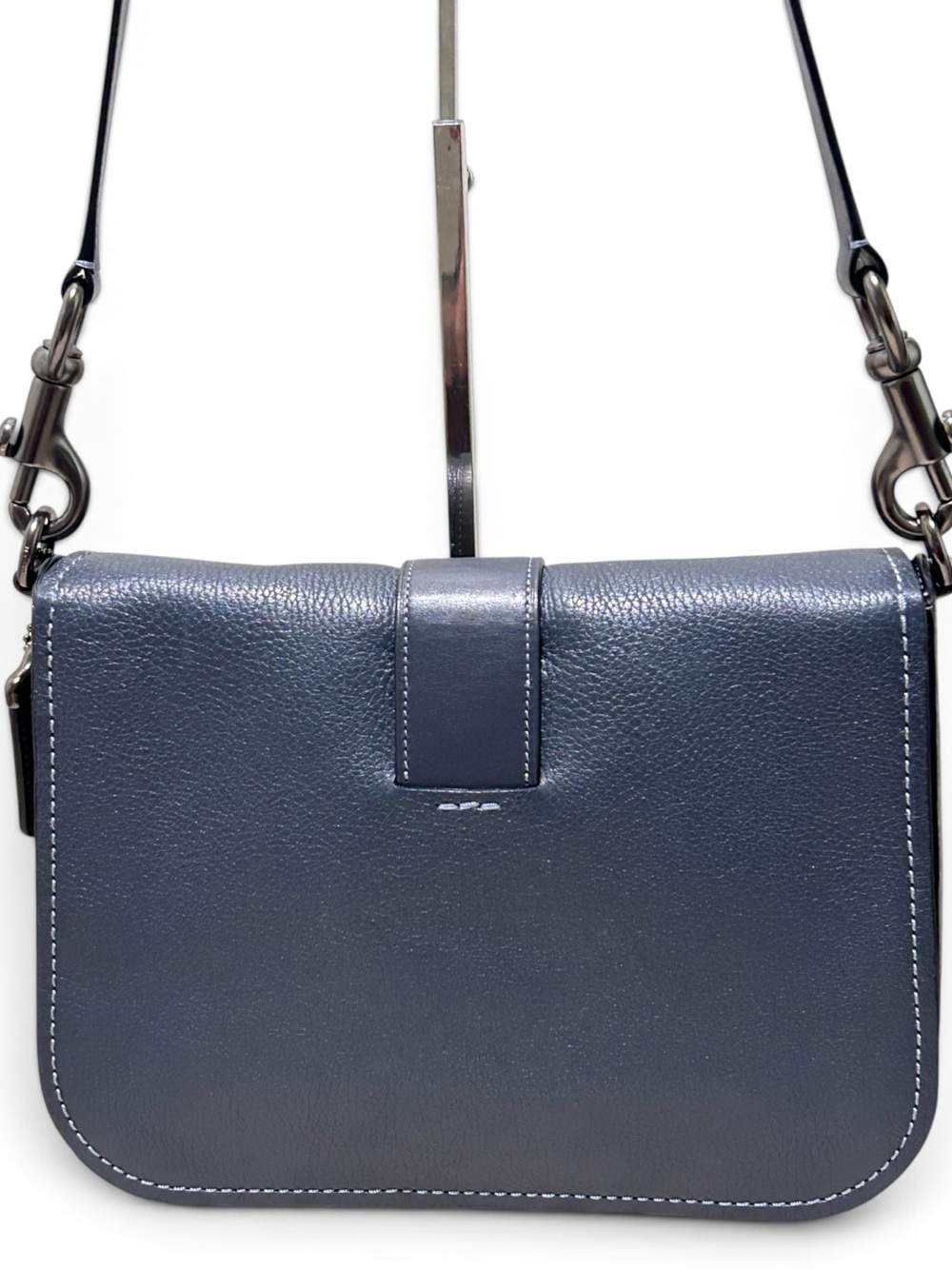 COACH 1941 Page 27 Pebble and Smooth Glovetanned Leather Shoulder Bag - Picture 6 of 14